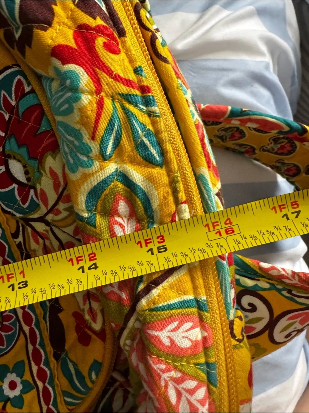 Vera Bradley vibrant quilted